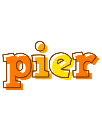 Pier desert logo