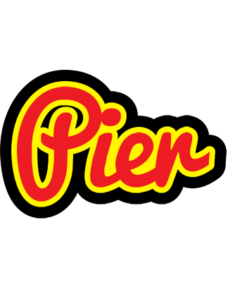 Pier fireman logo