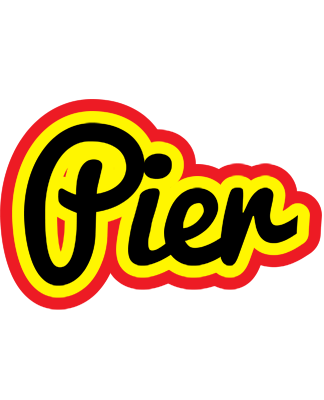 Pier flaming logo