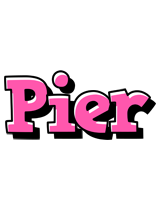 Pier girlish logo