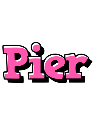 Pier girlish logo