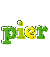 Pier juice logo