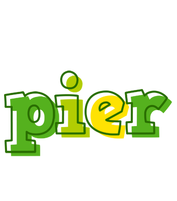 Pier juice logo