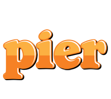 Pier orange logo