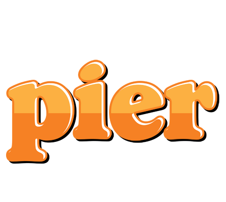Pier orange logo