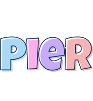 Pier pastel logo