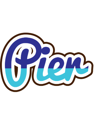 Pier raining logo