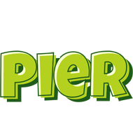 Pier summer logo