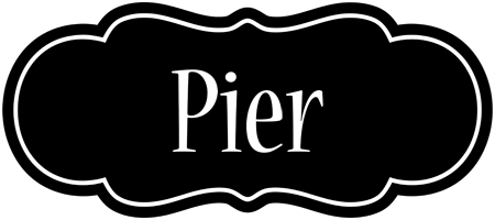 Pier welcome logo