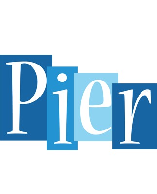 Pier winter logo