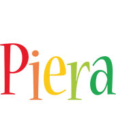 Piera birthday logo