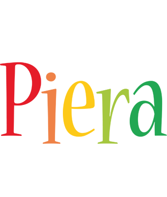 Piera birthday logo