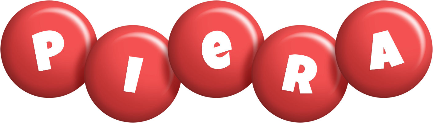 Piera candy-red logo