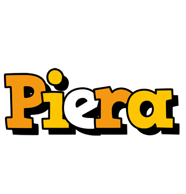 Piera cartoon logo