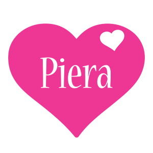 Piera love-heart logo