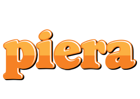 Piera orange logo