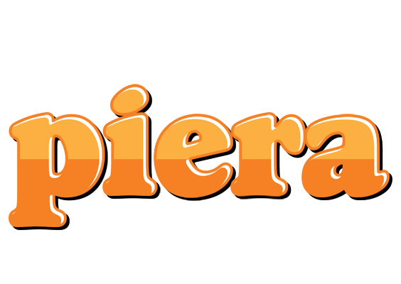 Piera orange logo