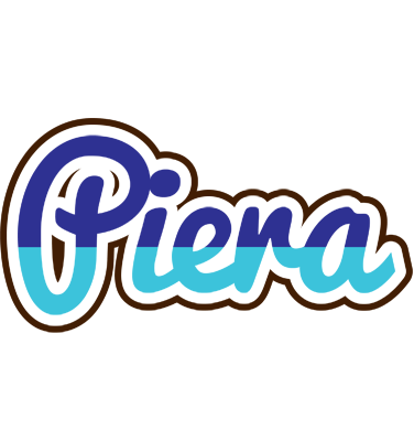 Piera raining logo