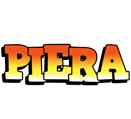 Piera sunset logo