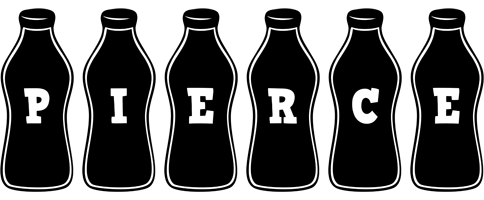 Pierce bottle logo