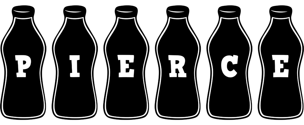 Pierce bottle logo