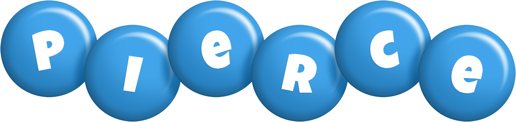 Pierce candy-blue logo