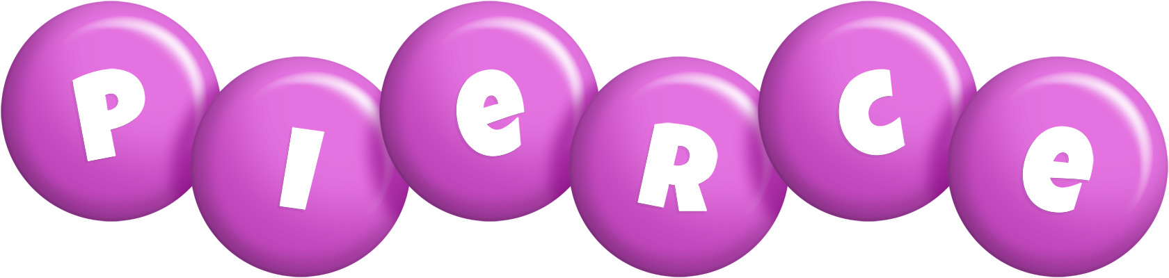 Pierce candy-purple logo
