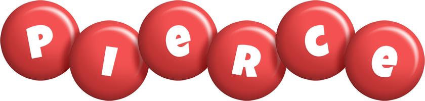 Pierce candy-red logo