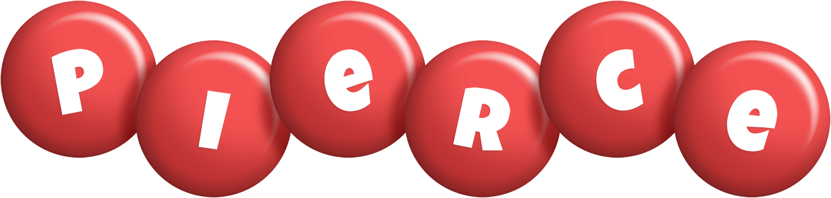 Pierce candy-red logo