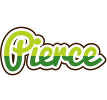 Pierce golfing logo