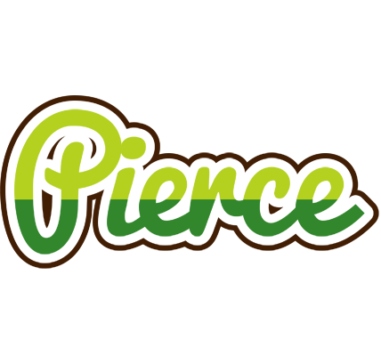 Pierce golfing logo