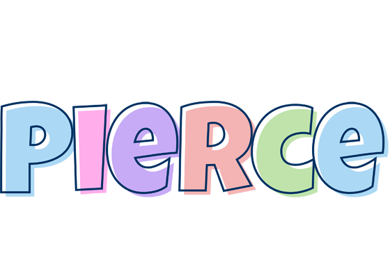 Pierce pastel logo