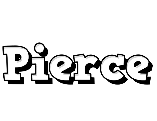 Pierce snowing logo