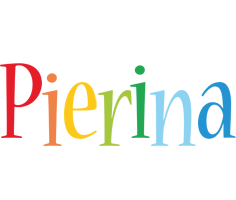 Pierina birthday logo