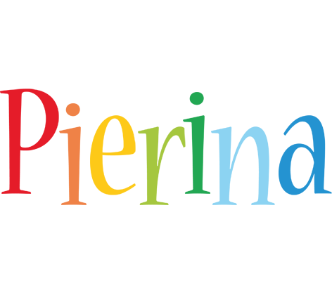 Pierina birthday logo