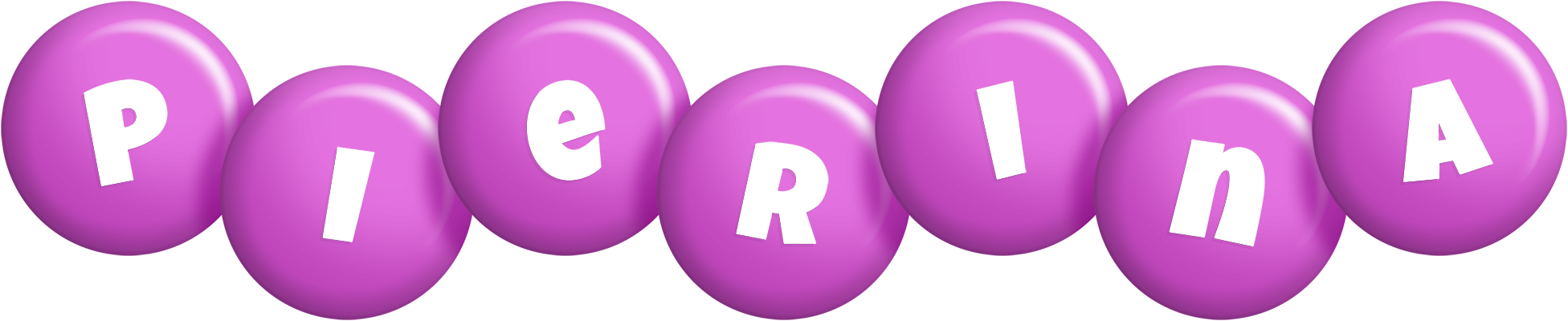 Pierina candy-purple logo