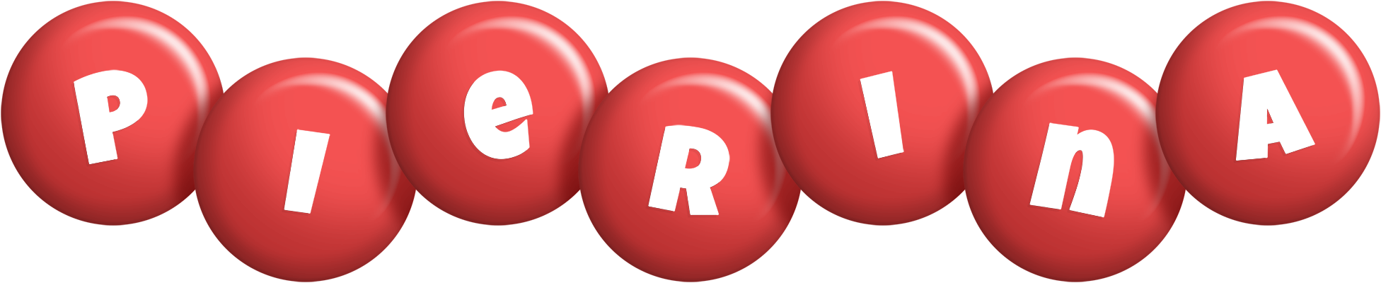 Pierina candy-red logo