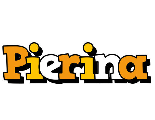 Pierina cartoon logo