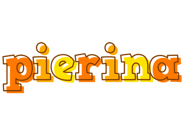 Pierina desert logo