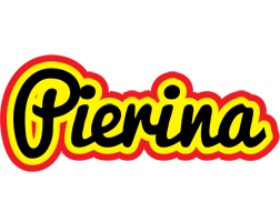 Pierina flaming logo