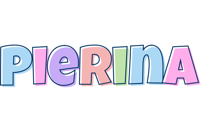 Pierina pastel logo