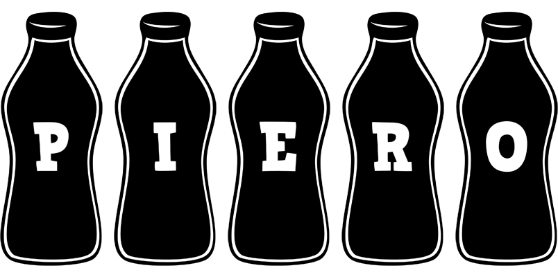 Piero bottle logo