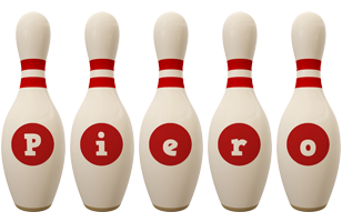 Piero bowling-pin logo