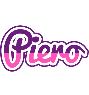 Piero cheerful logo