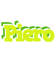 Piero citrus logo