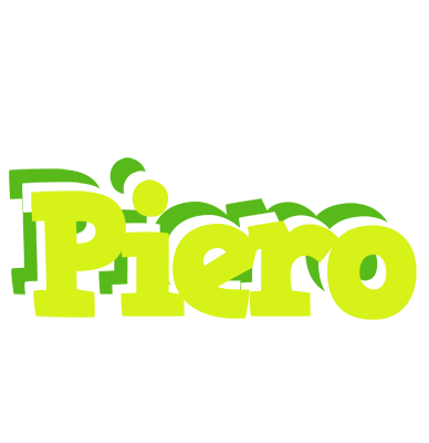 Piero citrus logo