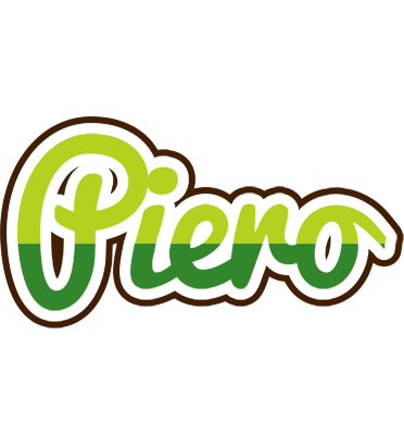 Piero golfing logo