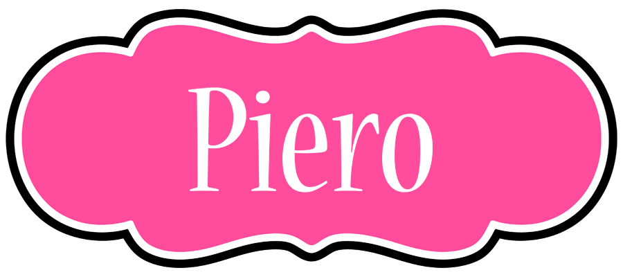 Piero invitation logo