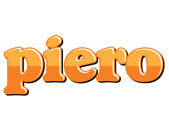 Piero orange logo