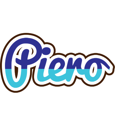 Piero raining logo